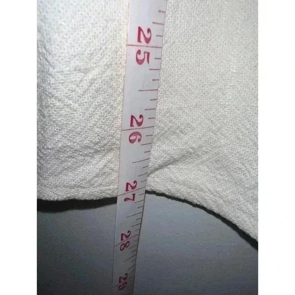 Soft Surroundings size Small linen pullover embroidered tunic top blouse mirage - Picture 6 of 7